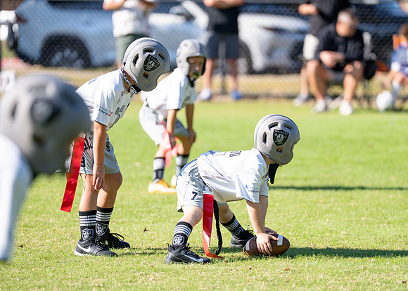 6U Raiders Football Game-80
