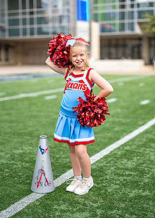 8U Texans Cheer