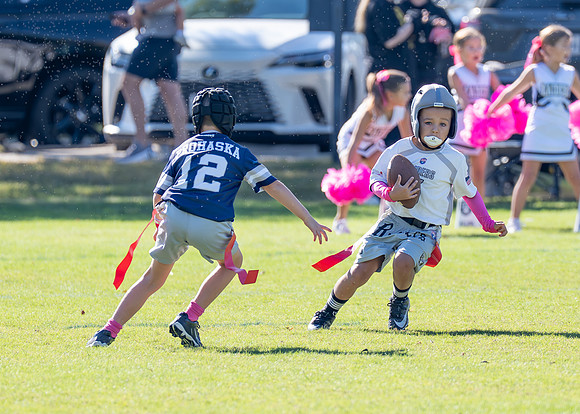 6U Raiders Football Game-27