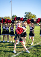 11-12U Red Raiders Cheer Sideline-9