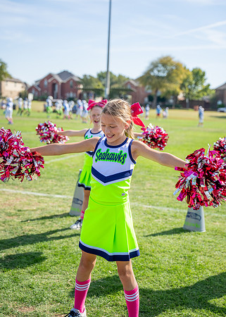 10U Seahawks Cheer Sideline-28