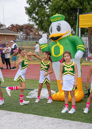 8U Ducks Cheer Sideline-18