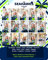 10U Seahawks Cheer