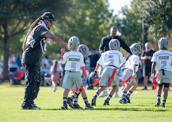 6U Raiders Football Game-48