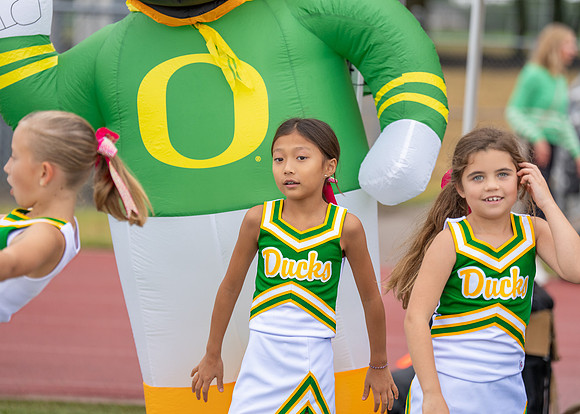 8U Ducks Cheer Sideline-22