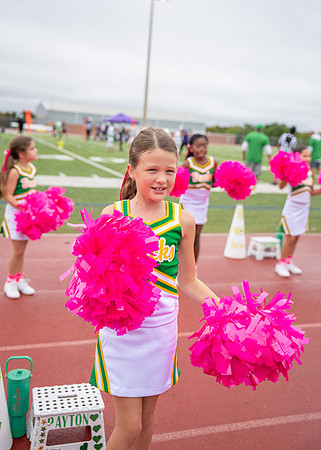 8U Ducks Cheer Sideline-121