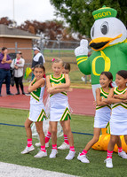8U Ducks Cheer Sideline-5