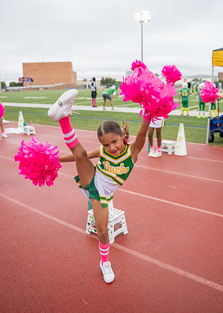 8U Ducks Cheer Sideline-75