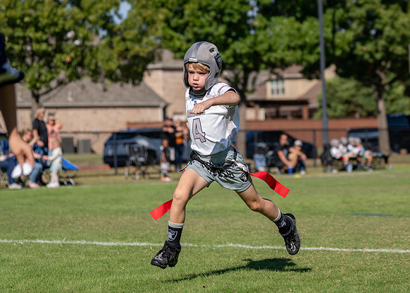 6U Raiders Football Game-94