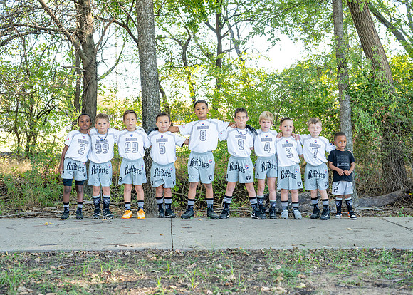 6U Raiders Football-49