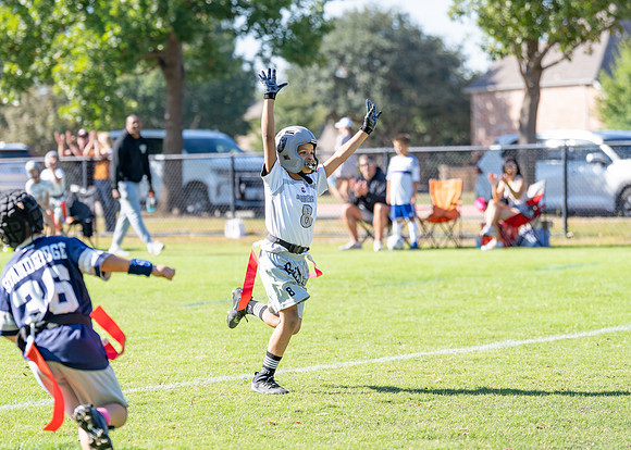 6U Raiders Football Game-35