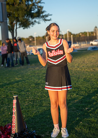 11-12U Red Raiders Cheer Sideline-100