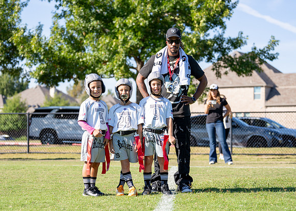 6U Raiders Football Game-4