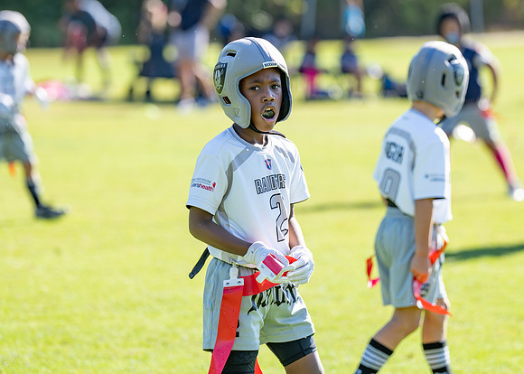 6U Raiders Football Game-19