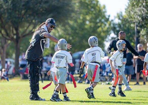 6U Raiders Football Game-47
