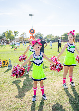 10U Seahawks Cheer Sideline-50