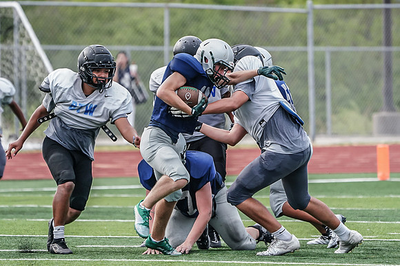 Scrimmage vs. Hebron-20