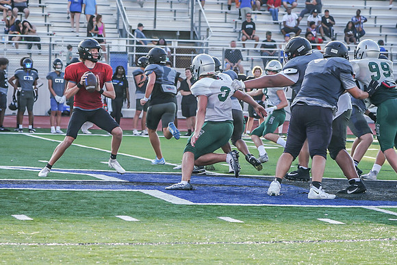 Scrimmage vs. Hebron-59