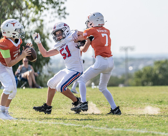 11U Mustangs vs. Longhorns