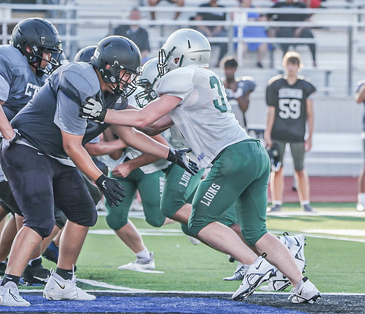 Scrimmage vs. Hebron-55