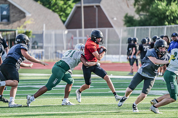 Scrimmage vs. Hebron-39