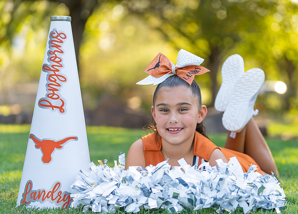 8U Longhorns Cheer-8