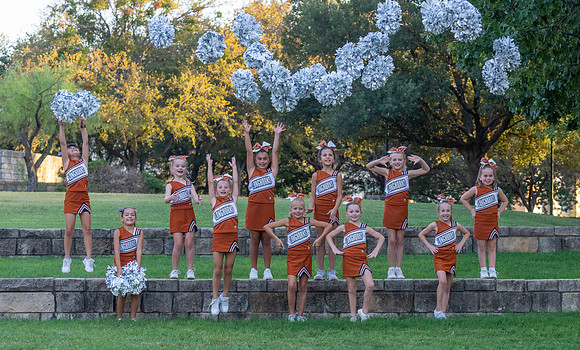 8U Longhorns Cheer-95