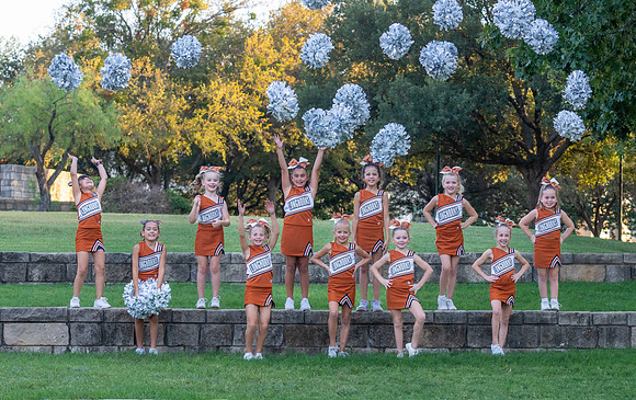 8U Longhorns Cheer-98