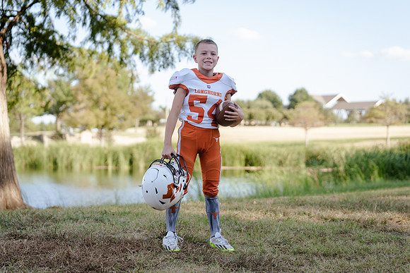 8U Longhorns Tackle-45