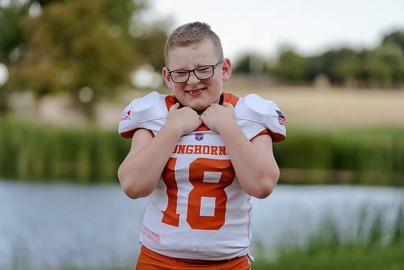 8U Longhorns Tackle-103