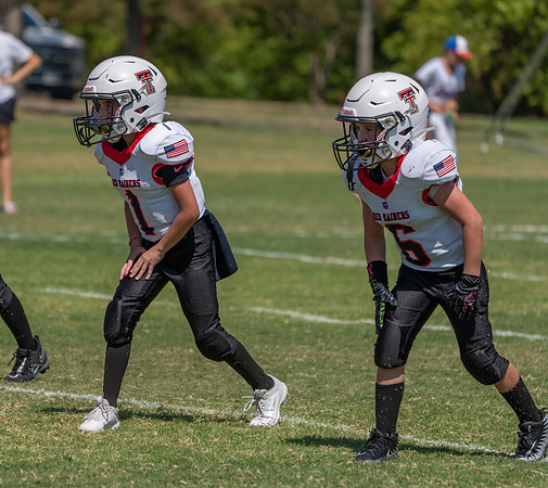 8U Red Raiders vs. Longhorns-7