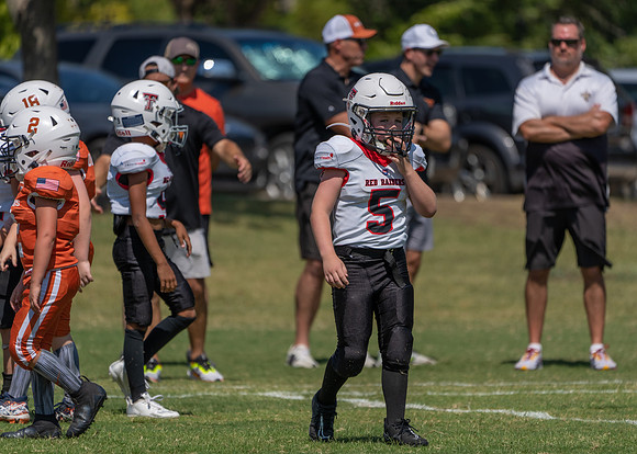 8U Red Raiders vs. Longhorns-9