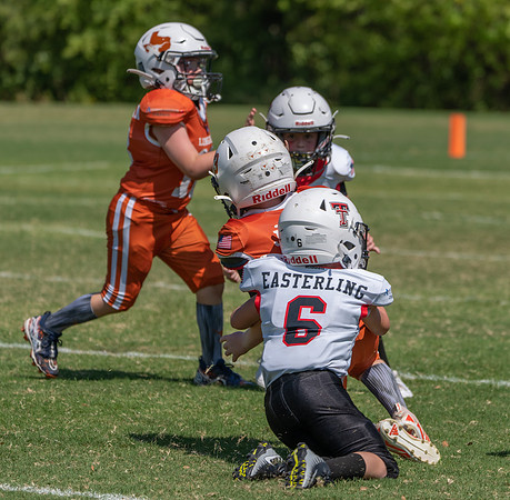 8U Red Raiders vs. Longhorns-8