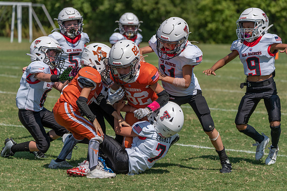 8U Red Raiders vs. Longhorns-17