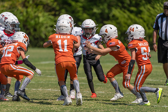 8U Red Raiders vs. Longhorns-24