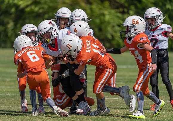 8U Red Raiders vs. Longhorns-25