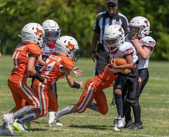 8U Red Raiders vs. Longhorns-27