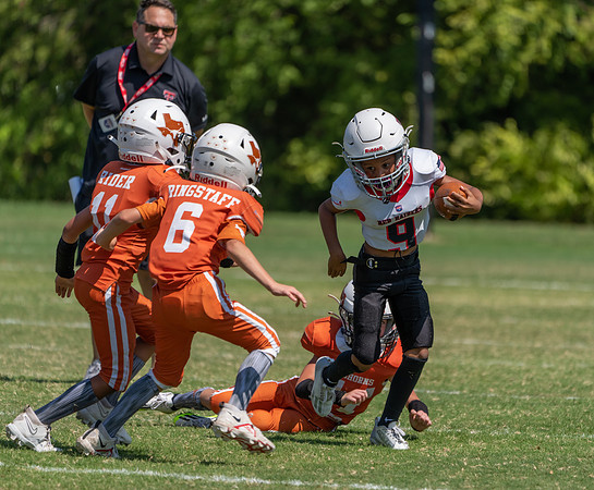 8U Red Raiders vs. Longhorns-30