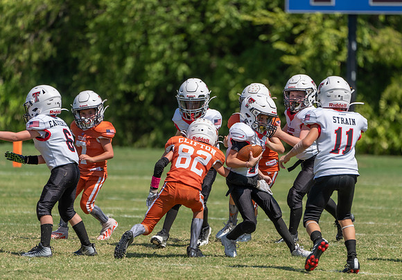 8U Red Raiders vs. Longhorns-38