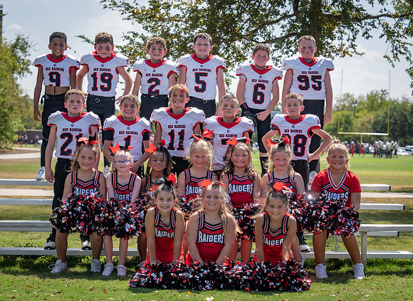 8U Red Raiders vs. Longhorns-41