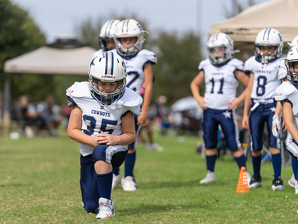 9U Cowboys vs. Bears-5