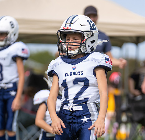 9U Cowboys vs. Bears-6