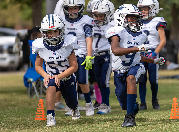 9U Cowboys vs. Bears-4