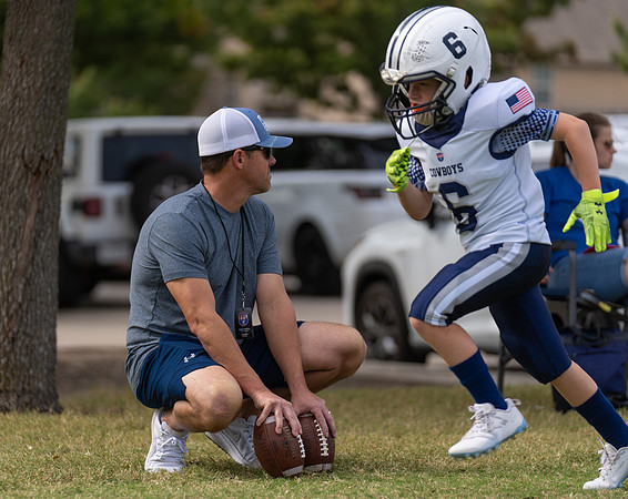 9U Cowboys vs. Bears-11