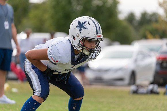 9U Cowboys vs. Bears-24