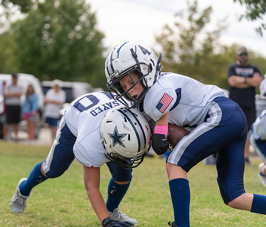 9U Cowboys vs. Bears-27