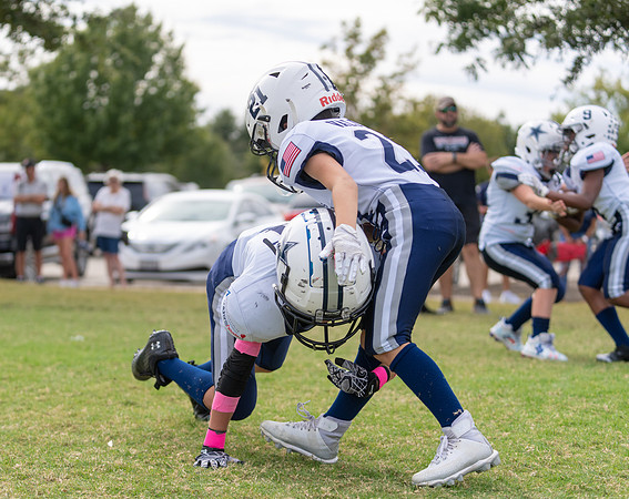 9U Cowboys vs. Bears-30
