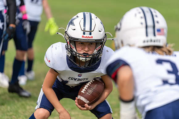9U Cowboys vs. Bears-33