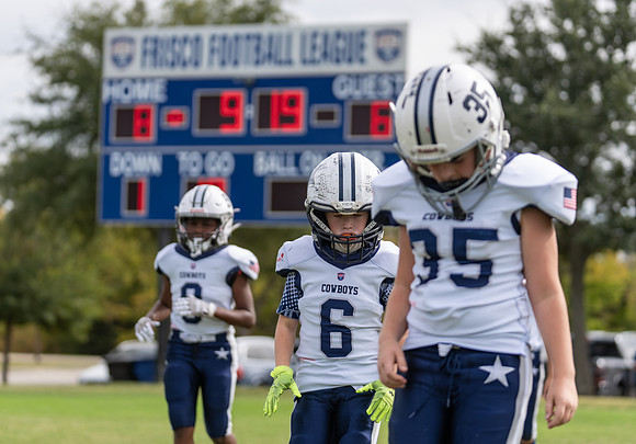 9U Cowboys vs. Bears-34