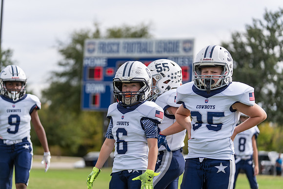 9U Cowboys vs. Bears-36